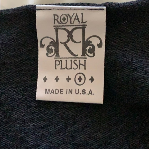 Royal Plush tunic sweatshirt - Picture 7 of 7